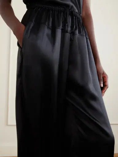 Ulla Johnson Camile Cinched Ruffled Silk Balloon Pants | Thumbnail 5 Ulla Johnson Camile Cinched Ruffled Silk Balloon Pants | Thumbnail 5