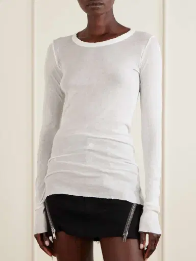 Rick Owens Cotton-jersey T-shirt | Thumbnail 3 Rick Owens Cotton-jersey T-shirt | Thumbnail 3