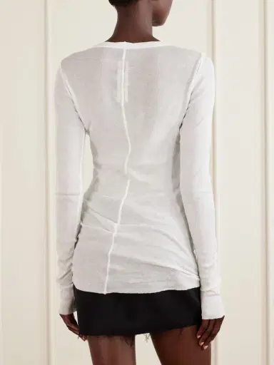 Rick Owens Cotton-jersey T-shirt | Thumbnail 4 Rick Owens Cotton-jersey T-shirt | Thumbnail 4