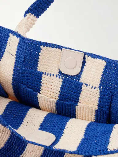 Loeffler Randall Sol Striped Woven Raffia Tote | Thumbnail 6 Loeffler Randall Sol Striped Woven Raffia Tote | Thumbnail 6