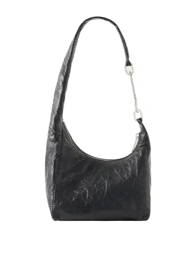 Rick Owens Disco Gemini Crinkled-leather Shoulder Bag | Thumbnail 1 Rick Owens Disco Gemini Crinkled-leather Shoulder Bag | Thumbnail 1
