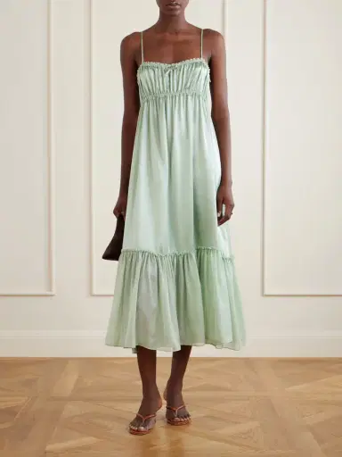 Ulla Johnson Marielle Silk Maxi Dress | Thumbnail 2 Ulla Johnson Marielle Silk Maxi Dress | Thumbnail 2