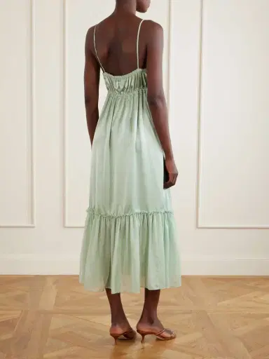 Ulla Johnson Marielle Silk Maxi Dress | Thumbnail 3 Ulla Johnson Marielle Silk Maxi Dress | Thumbnail 3
