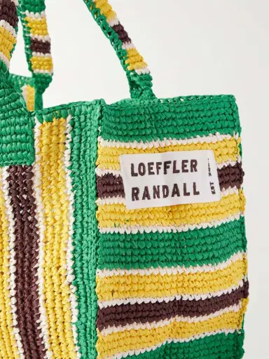 Loeffler Randall Sol Striped Woven Raffia Tote Bag | Thumbnail 5 Loeffler Randall Sol Striped Woven Raffia Tote Bag | Thumbnail 5