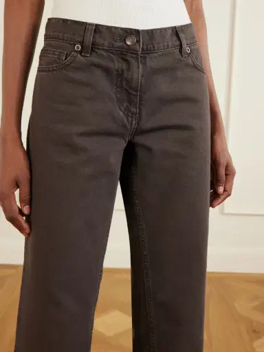 Magda Butrym Mid-rise Straight-leg Jeans | Thumbnail 5 Magda Butrym Mid-rise Straight-leg Jeans | Thumbnail 5