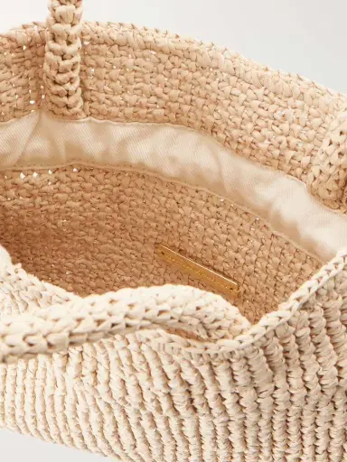 Loeffler Randall Kylie Woven Raffia Pouch | Thumbnail 6 Loeffler Randall Kylie Woven Raffia Pouch | Thumbnail 6