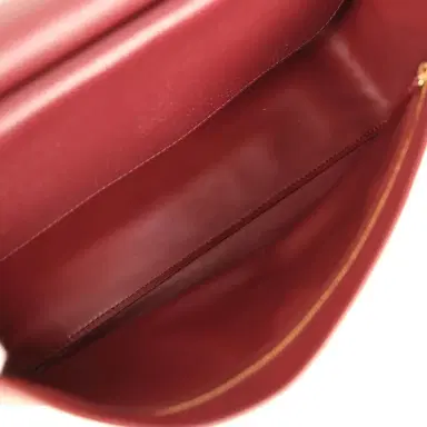 Chanel Chanel Maxi "Souplissimo" Small Flap Bag Burgundy Grained Calfskin Gold Hardware | Thumbnail 10 Chanel Chanel Maxi "Souplissimo" Small Flap Bag Burgundy Grained Calfskin Gold Hardware | Thumbnail 10
