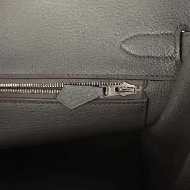 HERMÈS Hermes Birkin 30 Etain Togo Palladium Hardware | Thumbnail 9 HERMÈS Hermes Birkin 30 Etain Togo Palladium Hardware | Thumbnail 9