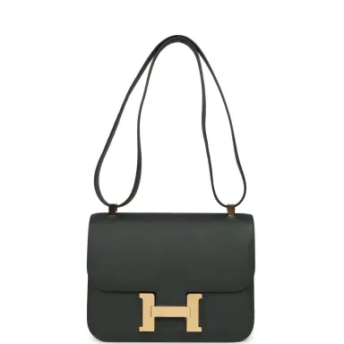 HERMÈS Hermes Constance 1-24 Vert Fonce Epsom Permabrass Hardware | Thumbnail 7 HERMÈS Hermes Constance 1-24 Vert Fonce Epsom Permabrass Hardware | Thumbnail 7