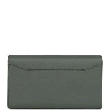 HERMÈS Hermes Constance Wallet To Go Vert Amande Evercolor Gold Hardware | Thumbnail 4 HERMÈS Hermes Constance Wallet To Go Vert Amande Evercolor Gold Hardware | Thumbnail 4