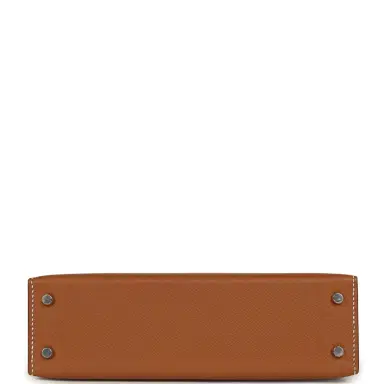 HERMÈS Hermes Kelly Sellier 20 Gold Epsom Palladium Hardware | Thumbnail 6 HERMÈS Hermes Kelly Sellier 20 Gold Epsom Palladium Hardware | Thumbnail 6