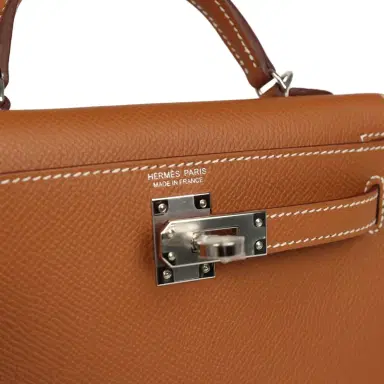 HERMÈS Hermes Kelly Sellier 20 Gold Epsom Palladium Hardware | Thumbnail 7 HERMÈS Hermes Kelly Sellier 20 Gold Epsom Palladium Hardware | Thumbnail 7