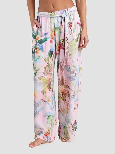 L'AGENCE Women's Colorful Palm Geraldine Pants | Thumbnail 4 L'AGENCE Women's Colorful Palm Geraldine Pants | Thumbnail 4