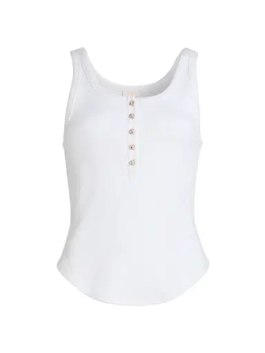 Cinq à Sept Women's Ripley Embellished Tank - White | Thumbnail 1 Cinq à Sept Women's Ripley Embellished Tank - White | Thumbnail 1