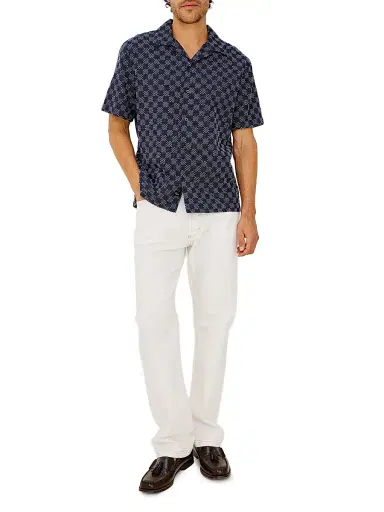 RAILS Men's Kin Check Cotton Camp Shirt | Thumbnail 2 RAILS Men's Kin Check Cotton Camp Shirt | Thumbnail 2
