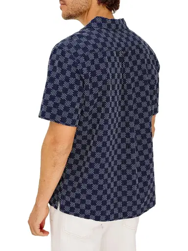 RAILS Men's Kin Check Cotton Camp Shirt | Thumbnail 4 RAILS Men's Kin Check Cotton Camp Shirt | Thumbnail 4