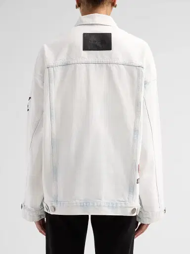 Marc Jacobs Women's Oversized Denim Trucker Jacket - Light Wash - Size XS | Thumbnail 3 Marc Jacobs Women's Oversized Denim Trucker Jacket - Light Wash - Size XS | Thumbnail 3