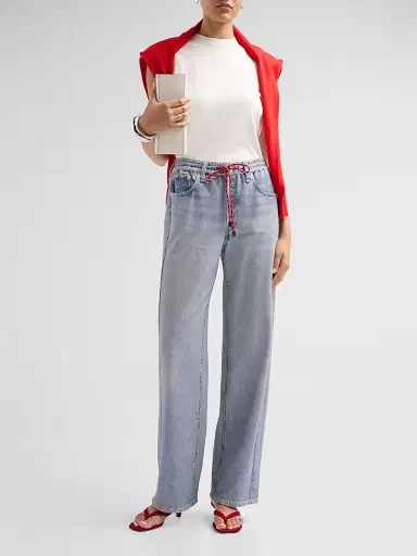 rag & bone Women's rb Miramar Terry Wide-Leg Pants - Brighton - Size Small | Thumbnail 2 rag & bone Women's rb Miramar Terry Wide-Leg Pants - Brighton - Size Small | Thumbnail 2
