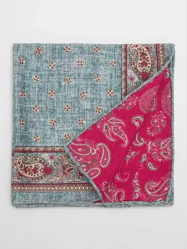 Kiton Men's Silk Pocket Square | Thumbnail 2 Kiton Men's Silk Pocket Square | Thumbnail 2