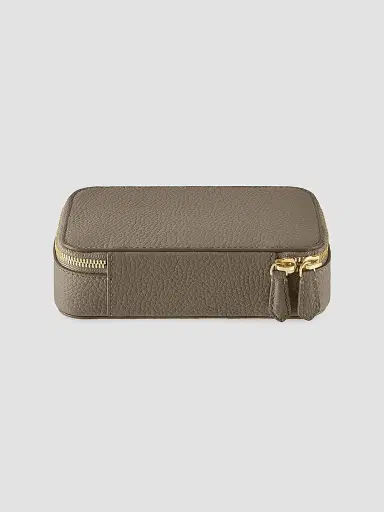 Maison de Sabre Leather Jewelry Case - Cashmere Clay | Thumbnail 3 Maison de Sabre Leather Jewelry Case - Cashmere Clay | Thumbnail 3
