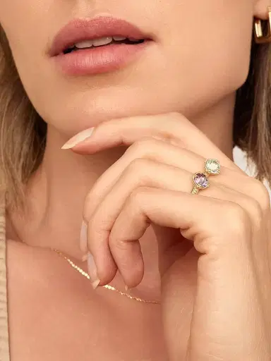 Oradina Women's Antica Ring in 14K Yellow Gold - Gold | Thumbnail 4 Oradina Women's Antica Ring in 14K Yellow Gold - Gold | Thumbnail 4