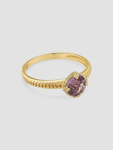 Oradina Women's Antica Ring in 14K Yellow Gold - Gold | Thumbnail 5 Oradina Women's Antica Ring in 14K Yellow Gold - Gold | Thumbnail 5