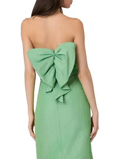 Shoshanna Women's Katerina Strapless Cocktail Dress - Verde - Size 14 | Thumbnail 5 Shoshanna Women's Katerina Strapless Cocktail Dress - Verde - Size 14 | Thumbnail 5