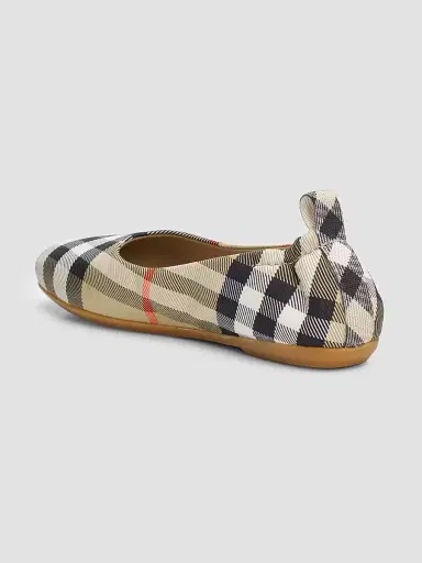 Burberry Baby Girl's, Little Girl's & Girl's Chaterley Check Ballerina Flats - Sandipch 3.5 (Baby) | Thumbnail 2 Burberry Baby Girl's, Little Girl's & Girl's Chaterley Check Ballerina Flats - Sandipch 3.5 (Baby) | Thumbnail 2