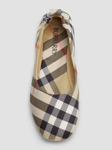 Burberry Baby Girl's, Little Girl's & Girl's Chaterley Check Ballerina Flats - Sandipch 3.5 (Baby) | Thumbnail 3 Burberry Baby Girl's, Little Girl's & Girl's Chaterley Check Ballerina Flats - Sandipch 3.5 (Baby) | Thumbnail 3