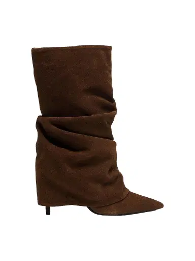 Schutz Women's Mikki Suede Cloak Boots | Thumbnail 1 Schutz Women's Mikki Suede Cloak Boots | Thumbnail 1