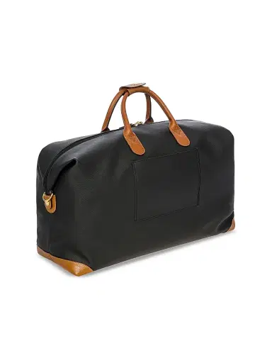 Bric's Firenze 22" Leather Duffel Bag - Black | Thumbnail 3 Bric's Firenze 22" Leather Duffel Bag - Black | Thumbnail 3