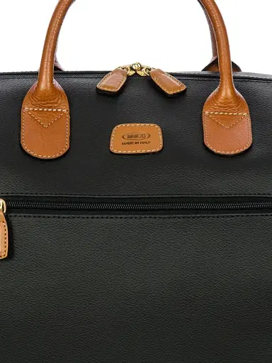 Bric's Firenze 22" Leather Duffel Bag - Black | Thumbnail 6 Bric's Firenze 22" Leather Duffel Bag - Black | Thumbnail 6