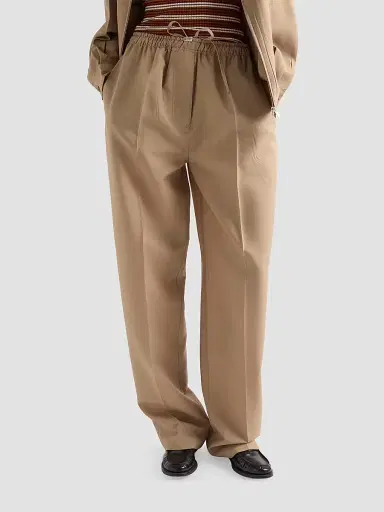 Prada Women's Light Mohair Pants - Brown - Size 6 | Thumbnail 2 Prada Women's Light Mohair Pants - Brown - Size 6 | Thumbnail 2