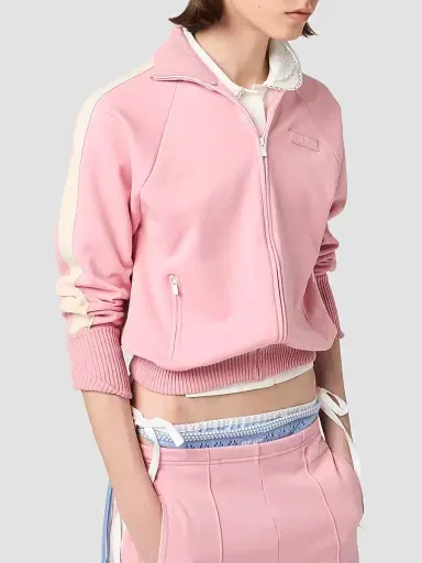 Miu Miu Women's Technical Fabric Jacket | Thumbnail 3 Miu Miu Women's Technical Fabric Jacket | Thumbnail 3