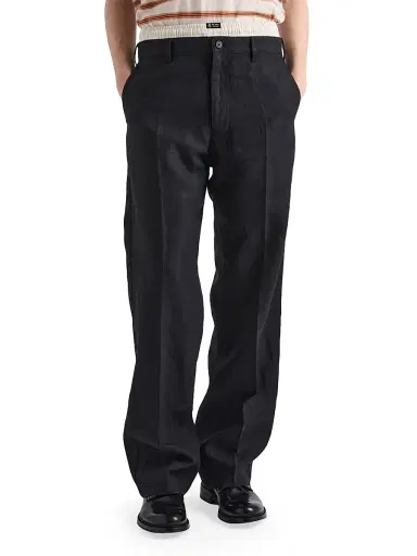 Prada Men's Linen Pants - Black - Size 40 | Thumbnail 3 Prada Men's Linen Pants - Black - Size 40 | Thumbnail 3