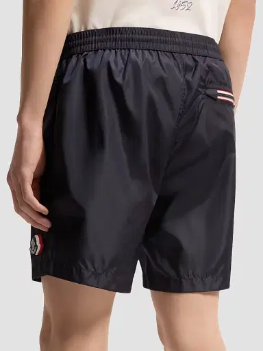 Moncler Men's Swim Trunks - Navy Blue | Thumbnail 3 Moncler Men's Swim Trunks - Navy Blue | Thumbnail 3