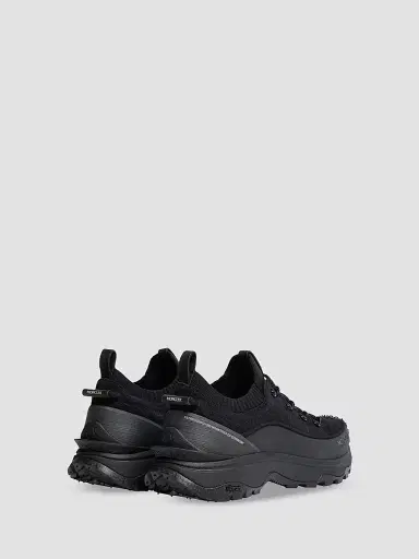 Moncler Women's Trailgrip Sneakers in Nubuck & Suede - Black | Thumbnail 3 Moncler Women's Trailgrip Sneakers in Nubuck & Suede - Black | Thumbnail 3