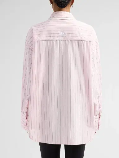 Ksubi Women's Higher Than Heaven Astra Striped Cotton Shirt - Pink - Size Medium | Thumbnail 3 Ksubi Women's Higher Than Heaven Astra Striped Cotton Shirt - Pink - Size Medium | Thumbnail 3