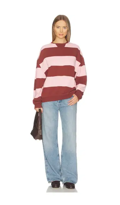 Free People Classic Stripe Crew Wide | Thumbnail 4 Free People Classic Stripe Crew Wide | Thumbnail 4