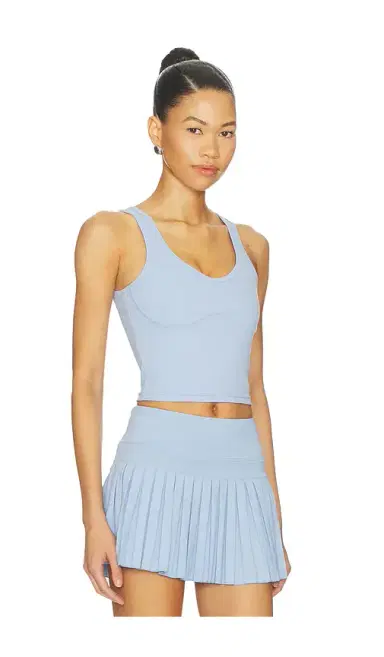 Gold Hinge Lined Mid-length Bra Top | Thumbnail 2 Gold Hinge Lined Mid-length Bra Top | Thumbnail 2