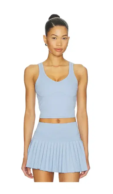 Gold Hinge Lined Mid-length Bra Top | Thumbnail 1 Gold Hinge Lined Mid-length Bra Top | Thumbnail 1