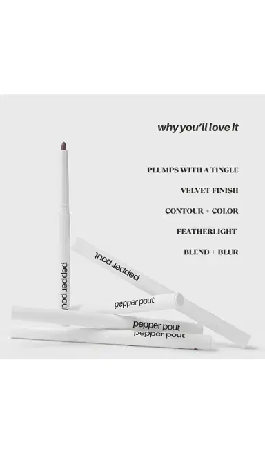Pepper Pout Hot Take Plumping Lip Liner | Thumbnail 7 Pepper Pout Hot Take Plumping Lip Liner | Thumbnail 7