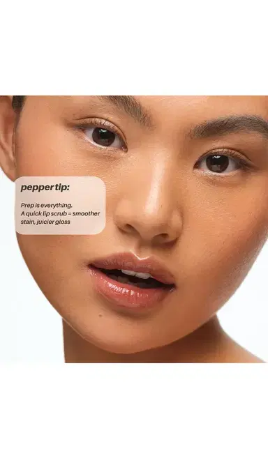 Pepper Pout Sweet Spot Glossy Lip Stain | Thumbnail 5 Pepper Pout Sweet Spot Glossy Lip Stain | Thumbnail 5