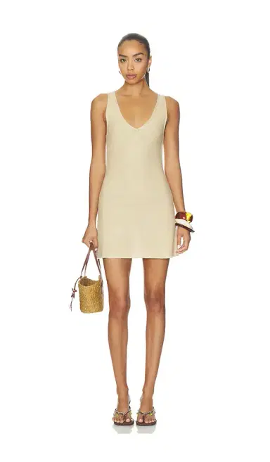 Lovers and Friends Lilou V Neck Mini Dress | Thumbnail 1 Lovers and Friends Lilou V Neck Mini Dress | Thumbnail 1