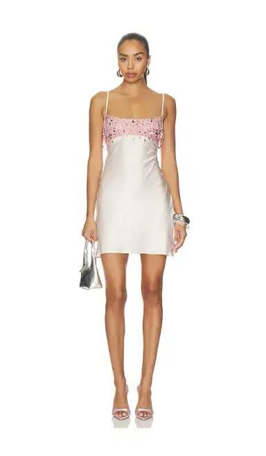 Asta Resort Yasmin Hand Beaded Mini Dress | Thumbnail 1 Asta Resort Yasmin Hand Beaded Mini Dress | Thumbnail 1