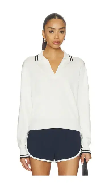 Splits59 Taylor Knit Polo Top | Thumbnail 1 Splits59 Taylor Knit Polo Top | Thumbnail 1