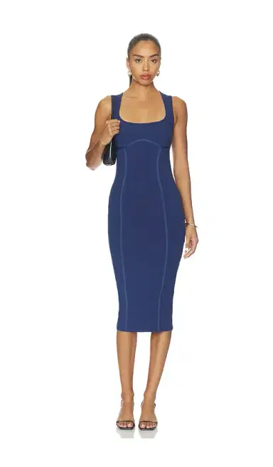 Fleur du Mal Organic Cotton Scoop Neck Dress | Thumbnail 1 Fleur du Mal Organic Cotton Scoop Neck Dress | Thumbnail 1