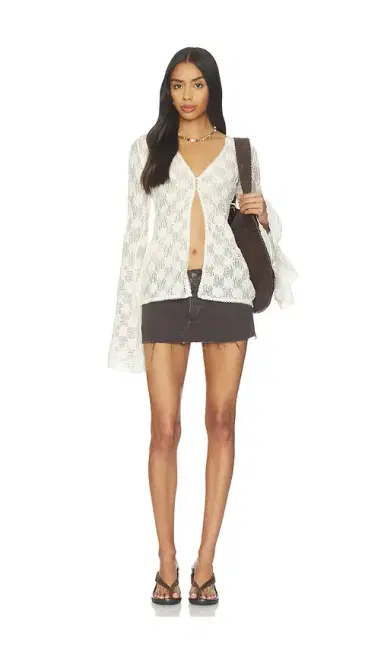 Free People x We The Free Lainey Low Rise Mini Skirt | Thumbnail 5 Free People x We The Free Lainey Low Rise Mini Skirt | Thumbnail 5