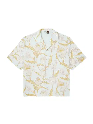 Loewe Paula's Ibiza Anagram-Embroidered Camp-Collar Printed Cotton Shirt - Men | Thumbnail 1 Loewe Paula's Ibiza Anagram-Embroidered Camp-Collar Printed Cotton Shirt - Men | Thumbnail 1