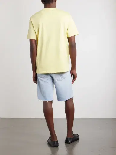 Loewe Anagram-Embroidered Cotton-Jersey T-Shirt - Men | Thumbnail 4 Loewe Anagram-Embroidered Cotton-Jersey T-Shirt - Men | Thumbnail 4